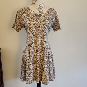 No Boundaries Multicolor Floral Mini Dress